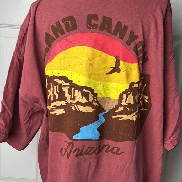 Grand Canyon Arizona Short Sleeve Tee Red Medium - Picture 6 of 7